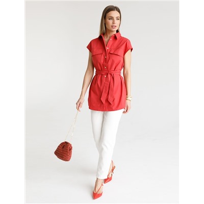 Джинсы mom-fit из эластичного денима