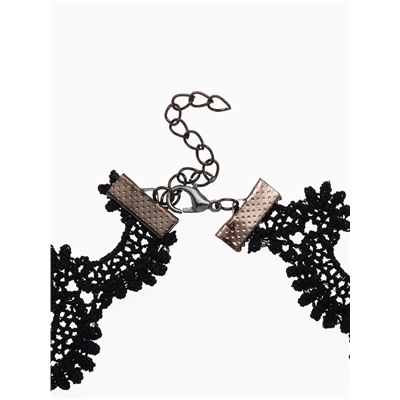 Чокер «Госпожа» круглые бусины, цвет чёрный, 31 см