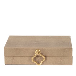 Шкатулка, L24,5 W16 H6,5 см