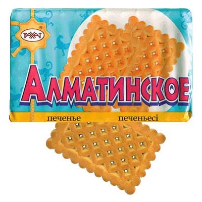 Алматинское  печенье, вес , Рахат