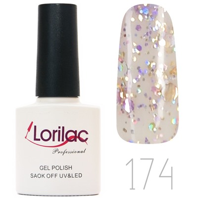 Гель лак Lorilac Professional № 174 10 ml