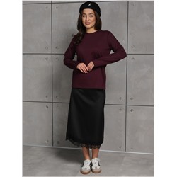 Лонгслив "Классик" Бордо