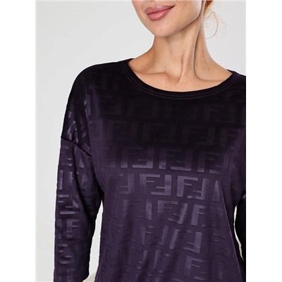 Костюм Вениса жаккард сливовый ИвК