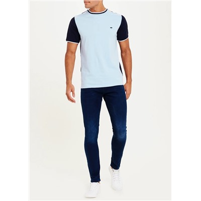 Big & Tall Block Sleeve T-Shirt