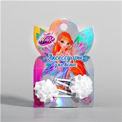Заколки с цветком ВИНКС, 2 шт., 6 х 7,2 см