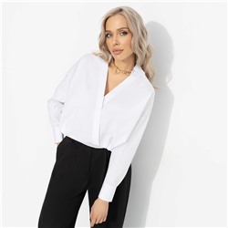 Рубашка хлопковая, На моих условиях (белая)