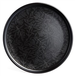 НАБОР ТАРЕЛОК ОБЕДЕННЫХ BRONCO "CHOICE BLACK" 26,5 СМ 4ШТ