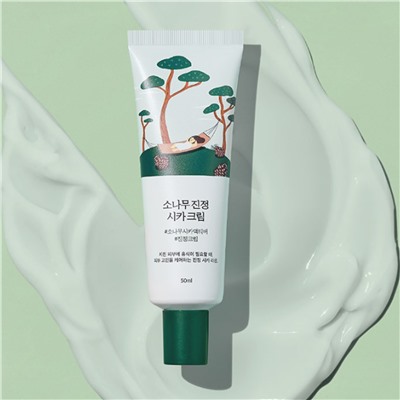 ROUND LAB Крем для проблемной кожи лица с экстрактами сосны и центеллы / Pine Calming Cica Cream, 50 мл
