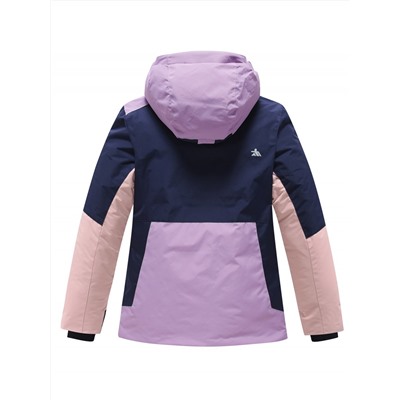 Горнолыжный костюм зимний для девочки фиолетового цвета 9518F