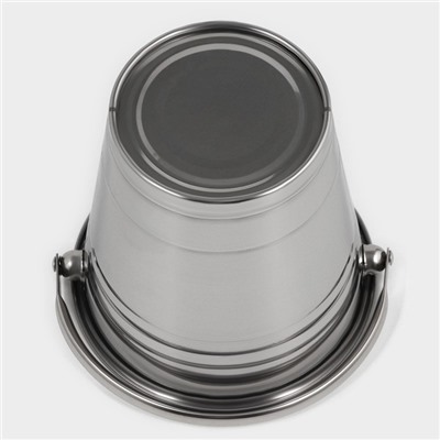 Ведро для льда «Классик», 17×16×15 см, нержавеющая сталь