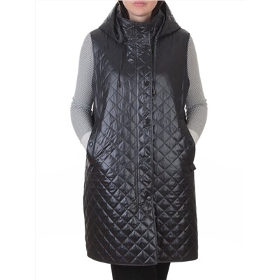 802 DK. GRAY Жилет утепленный женский (50 гр. синтепон)