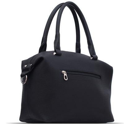 Женская сумка экокожа Richet 2724-08-08 Черный microfiber