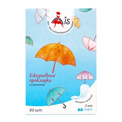 Mis ежедневные прокладки из целлюлозы 80 шт (коробка) 💧