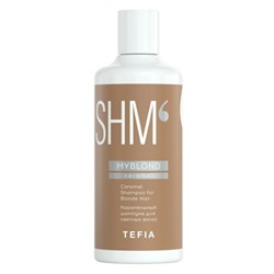 Карамельный шампунь для светлых волос Caramel Shampoo for Blonde Hair, Myblond, TEFIA, 300 мл