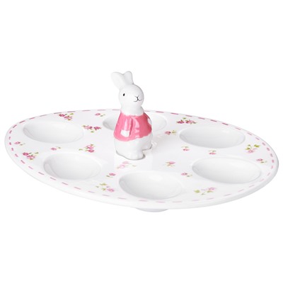 БЛЮДО ДЛЯ 6 ЯИЦ LEFARD "SUNDAY" 25,5*20*2 СМ