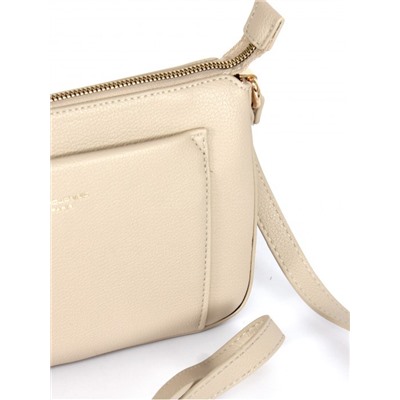 Сумка женская искусственная кожа DJ-СМ 7336-OATMEAL BEIGE,  1отд,  плечевой ремень,  бежевый 263895