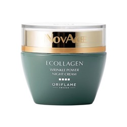 Ночной крем против морщин NovAge Ecollagen Wrinkle Power