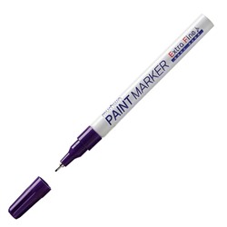 Маркер-краска MunHwa "Extra Fine Paint Marker" фиолетовая, 1мм, нитро-основа