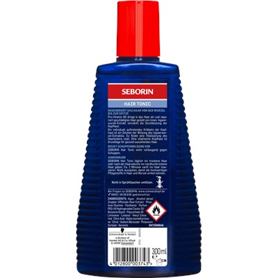 Seborin Haarwasser Hair Tonic Себорин Тоник для волос для укрепления и восстановления, 300 мл