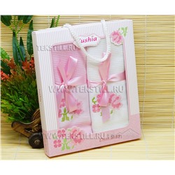 Кухонные Вафельные Полотенца Салфетки 45x70 см. 2 шт/уп. Saten - Fushia
