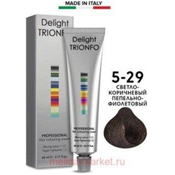 CD Делайт-Триумфо Стойкая Крем-краска 5-29 светло-коричневый пепельный-фиолетовый 60 мл