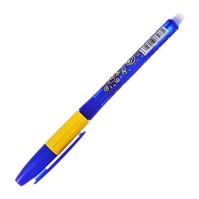 Ручка гелевая стираемая BIC Gelocity Illusion, узел 0.7 мм, чернила синие, цена за 1 шт.
