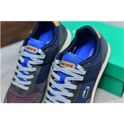 lacoste partner piste из натуральной замши и текстиля