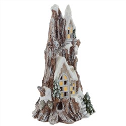 GAEM Фигурка декоративная "Домик" (подсветка, 3xAAA), L26 W22 H44 см