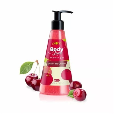 Гель для душа с Вишней (240 мл), BodyLovin' Drivin' Me Cherry Shower Gel, произв. Plum