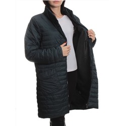 K-532 DK. TURQUOISE Куртка демисезонная стеганая женская (70 гр. холлофайбер)