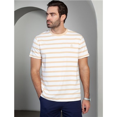 Футболка из премиального хлопка с эластаном