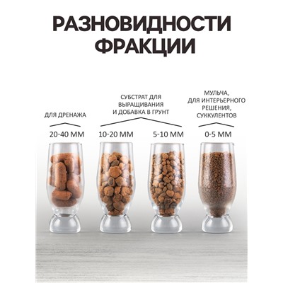 Дренаж Керамзит "Рецепты Дедушки Никиты" фр 5-10, 1 л