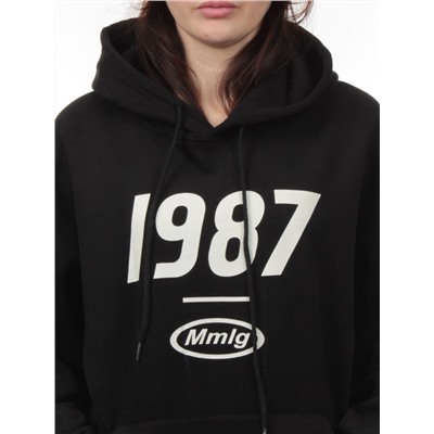 PG-I990I-2313 BLACK Худи женское (90% хлопок, 10% полиэстер)