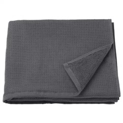 Банное полотенце антрацитовое, SALVIKEN Bath Towel Anthracite, произв. IKEA