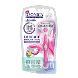 Станок для бритья DEONICA 5 FOR WOMEN со сменной кассетой