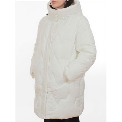 2404 WHITE Куртка зимняя женская (200 гр. холлофайбер)