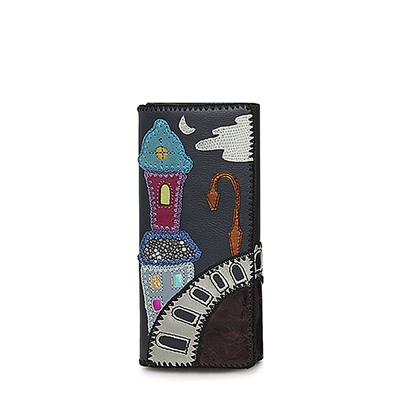 Кошелек с аппликациейК-1-137