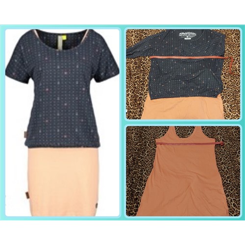 Комплект- блуза и платье без рукавов-Jerseykleid,CandyРазмер XL, Производитель Alife & Kickin