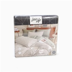 Постельное бельё LoveLife 1,5сп Line, 143*215см,150*225см,50*70см-2шт,100%хлопок, сатин, 125г/м²