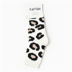 Носки женские KAFTAN "Леопард" размер 36-39 (23-25 см), 100% п/э
