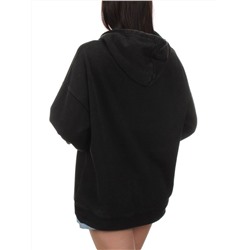8811 BLACK Худи женское (90% хлопок, 10% полиэстер)