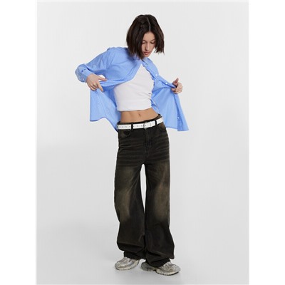 БРЮКИ ЖЕНСКИЕ ДЖИНСОВЫЕ 2024-2DTW501-6