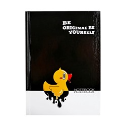 Записная книжка А6+, 80л Уточка, тв обл, глянц лам
