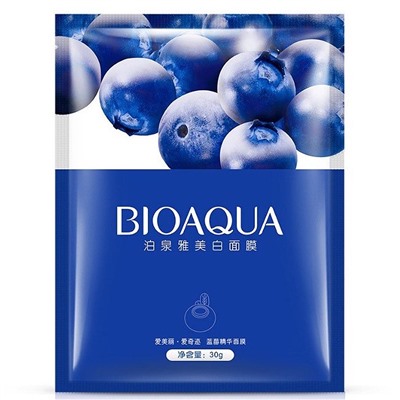 Маска для лица Bioaqua с черникой 30 g
