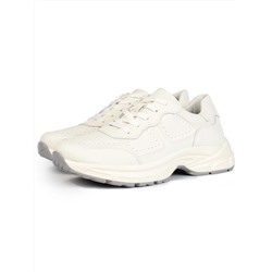 05-PDL215-3 LT. BEIGE Кроссовки женские (натуральная кожа)