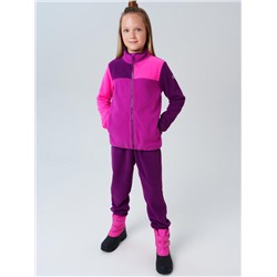 Комплект для девочки: куртка и брюки флисовые