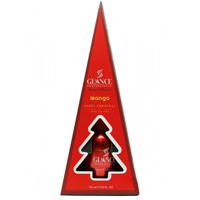 Аромадиффузор GLANCE Mango (в подарочной упаковке Merry Christmas & Happy New Year ) 110 мл