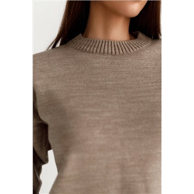 4103 ТЕМНО-БЕЖЕВЫЙ СВИТЕР717238615