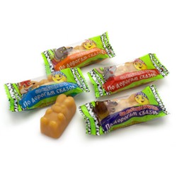 Конфеты По дорогам сказок со вкусом колобка вкус бисквита 1000г/SweetLife