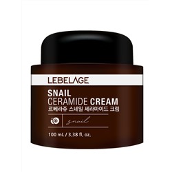 Lebelage Крем для лица с керамидами и муцином улитки / Snail Ceramide Cream, 100 мл